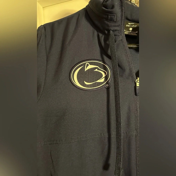 Nike Dri Fit Penn State Zip Up Hood Small - Picture 6 of 12